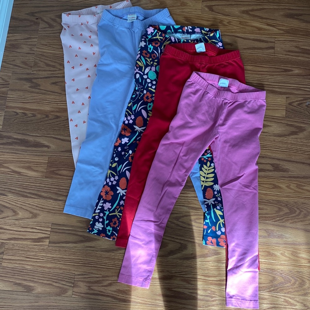 Bundle of 5 pair Hanna play leggings